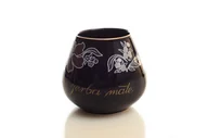 Yerba Mate - Naczynie kubek tykwa do yerba mate granatowy - miniaturka - grafika 1