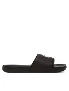 Lacoste Klapki Serve Sliders 7-49CMA0041 Czarny - Klapki i japonki męskie - miniaturka - grafika 1