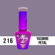 Lakiery hybrydowe - Molly Lac Lakier hybrydowy MollyLac Obsession Yasmine Petal 10 ml Nr 216 - miniaturka - grafika 1