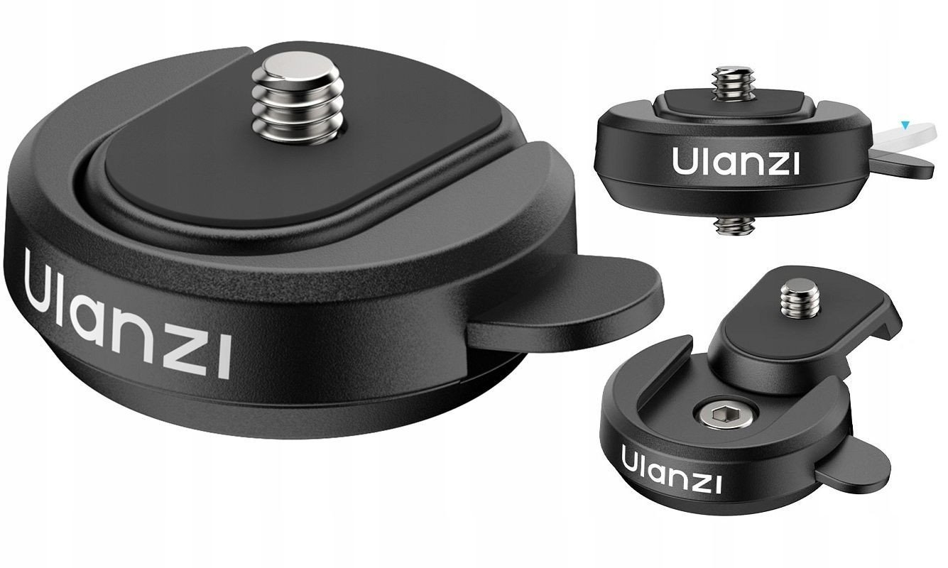 Szybkozłączka Płytka Statywowa Mocowanie Statyw 2x Gwint 1/4