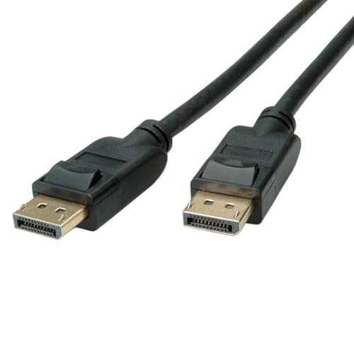 ROLINE RM DisplayPort kabel sieciowy Czarny 1 m DisplayPort