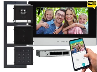 Zestaw modułowy jednorodzinny wideodomofon IP Vidos ONE M2010 A2000-G/D/L FullHD Szyfrator Natynkowy - Wideodomofony - miniaturka - grafika 1