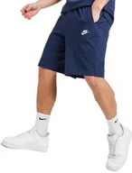 Spodenki męskie - KRÓTKIE SPODENKI NIKE MĘSKIE BAWEŁNIANE SZORTY BV2772 410 r. XL - miniaturka - grafika 1