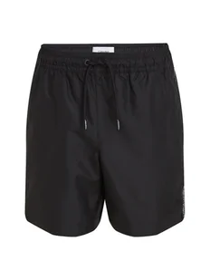 Calvin Klein Swimwear Szorty kąpielowe KV0KV00058 Czarny Regular Fit - Spodenki damskie - miniaturka - grafika 1