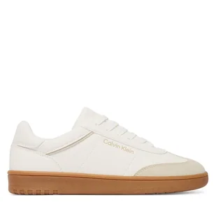 Sneakersy Calvin Klein Low Cut Lace-Up Sneaker V3X9-83159-1269 D Biały - Buty dla chłopców - miniaturka - grafika 1