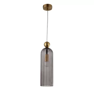 Lampa wisząca Piega 1 smoked LP-939/1P smoked - Light Prestige - Lampy sufitowe - miniaturka - grafika 1