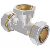 Łączniki, trójniki, kształtki - Mexen PEX-S trójnik skręcany PEX 32 x 3/4 GW x 32 - W97232-3234F32-00 - miniaturka - grafika 1