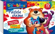 Kredki, ołówki, pastele i pisaki - St.Majewski, Pastele olejne Bambino, 12 szt. - miniaturka - grafika 1