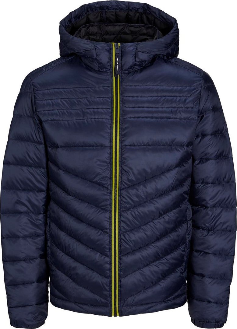 Kurtka męska Jack & Jones Jack & Jones kurtka puchowa JJEHERO PUFFER HOOD NOOS 12211785 L