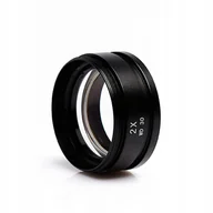 Mikroskopy i lupy - Soczewka Barlowa 2x Do Mikroskopu Stereoskopowego Optycznego Techrebal - miniaturka - grafika 1