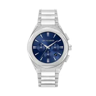 Zegarki męskie - Zegarek Trussardi R2453156004 Granatowy - miniaturka - grafika 1