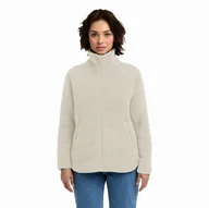 Kurtki damskie - Damska kurtka polarowa Jack Wolfskin HIGH CURL JKT W pale sand - XS - miniaturka - grafika 1