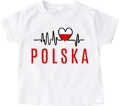 Koszulki dla dziewczynek - Dziecięca koszulka dla kibica - miniaturka - grafika 1