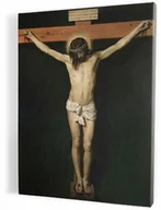 Ikony i obrazy sakralne - Chrystus na krzyżu - obraz Diego Velasquez''a na płótnie - miniaturka - grafika 1