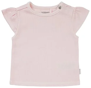 Noppies Baby Girls Top Nashua Short Sleeve Koszula dziecięca Cami, Creole Pink - P686, 50 - Koszulki i topy damskie - miniaturka - grafika 1