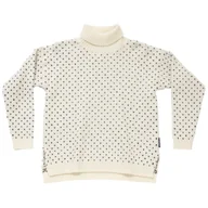 Bluzy sportowe damskie - Damski golf Devold Sørisen Wool High Neck Wmn Rozmiar: S / Kolor: biały - miniaturka - grafika 1