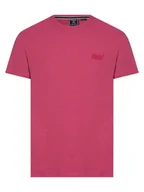 Koszulki męskie - Superdry - T-shirt męski, wyrazisty róż - miniaturka - grafika 1