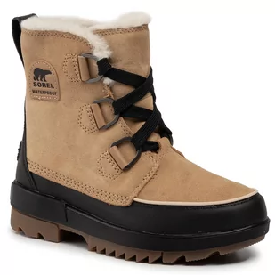 Sorel Śniegowce Torino II NL3488 Curry 373 - Śniegowce damskie - miniaturka - grafika 1