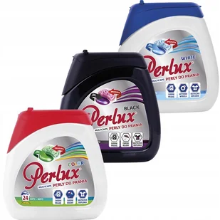 Perlux Kapsułki do prania białe czarne kolor zestaw 72szt - Środki do prania Perlux Kapsułki do prania białe czarne kolor zestaw 72szt - Środki do prania - miniaturka - grafika 1