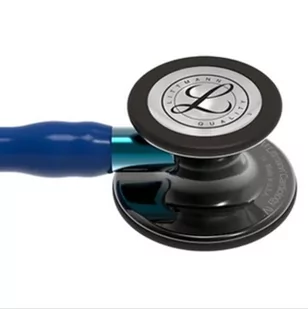 Stetoskop Littmann Cardiology IV 6202 Stetoskop kardiologiczny High Polish Smoke-Finish,przew. granat,lira czarna,trzon nieb. - Urządzenia medyczne - miniaturka - grafika 3