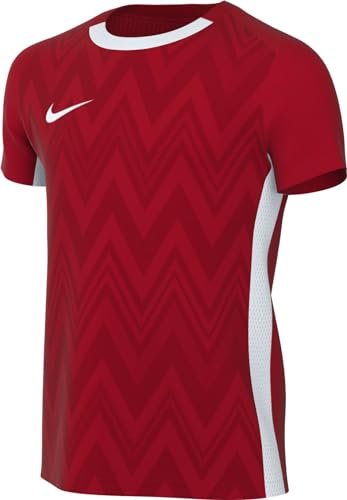 Nike Unisex Kids Top Y Nk Df Chalng V Jsy Ss, University Red/White/White, FD7426-657, S