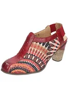 Czółenka - Manitu Damskie czółenka 930500, czerwony - Czerwony Campari kolorowy - 36 EU - miniaturka - grafika 1