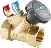 Zawory i kraniki - Zawór równoważący HydroCom V z gwintem wewnętrznym PN16 DN 25 Kvs= 5,9m3/h, z zaworkami HydroPort - miniaturka - grafika 1