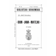 Książki o kulturze i sztuce - Dom Jana Matejki Nowa - miniaturka - grafika 1