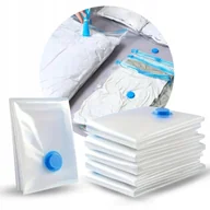 Pokrowce na ubrania - Zestaw Worek Próżniowy DUŻY na Odzież Ubrania Pościel 70 x 100cm 5 sztuk - miniaturka - grafika 1