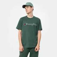 Koszulki sportowe męskie - Męski t-shirt z nadrukiem CHAMPION ROCHESTER Crewneck T-shirt - miniaturka - grafika 1