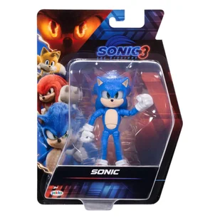 sonic the hedgehog 3 figurka sonic 13cm jakks szybki jak błyskawica - Figurki dla dzieci - miniaturka - grafika 1