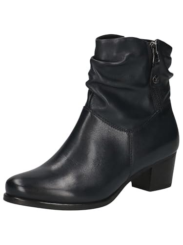 Caprice Damskie botki na obcasie 9-25348-41, Ocean Nappa, 38 EU, Ocean Nappa, 38 EU