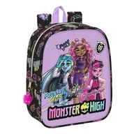 Plecaki szkolne i tornistry - Plecak szkolny Monster High Creep czarny 22 x 27 x 10 cm - miniaturka - grafika 1