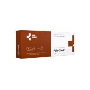 VedaLab Poly Check test płytkowy do wykrywania krwi utajonej w kale 1 sztuka 1126342 - Testy ciążowe i diagnostyczne VedaLab Poly Check test płytkowy do wykrywania krwi utajonej w kale 1 sztuka 1126342 - Testy ciążowe i diagnostyczne - miniaturka - grafika 1