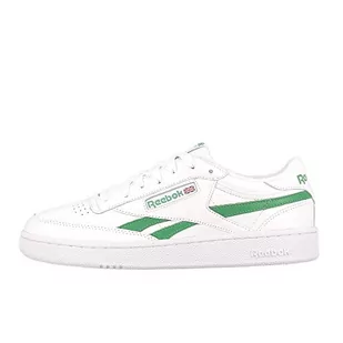 Reebok Club C Revenge Mark trampki męskie, Biały, biały, zielony (Glen Green), 34 EU - Trampki męskie - miniaturka - grafika 1