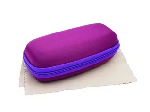 Etui na okulary dla dzieci fioletowe TC1 F - Akcesoria do okularów - miniaturka - grafika 1