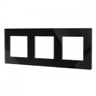 Maclean Szklana ramka potrójna MCE731B Czarna - Żarówki LED - miniaturka - grafika 2