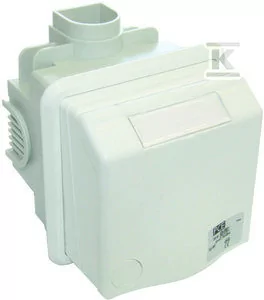 PCE Gniazdo podtynkowe przelotowe 32A 5P 400V IP44 serii DESIGN 895-6V - Gniazdka elektryczne - miniaturka - grafika 1