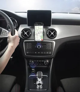 Baseus F40 nadajnik transmiter FM audio Bluetooth port AUX ładowarka samochodowa 2x USB 15W 2A czarny (CCF40-01) - Ładowarki samochodowe - miniaturka - grafika 10