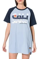 Sukienki - Sukienka damska Superdry Cali Surf T-Shirt bawełniana-S - miniaturka - grafika 1