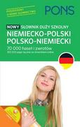 Książki obcojęzyczne do nauki języków - PONS Nowy słownik szkolny niemiecko-polski, polsko-niemiecki - miniaturka - grafika 1