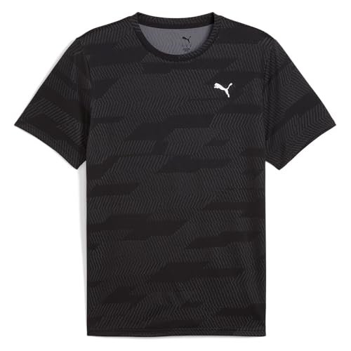 M Flex Żakardowa Koszulka PUMA Czarna