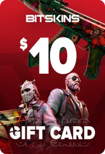 BitSkins.com Gift Card 10 USD - Key - GLOBAL - Kody i doładowania cyfrowe - miniaturka - grafika 1