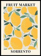 Podkładki pod mysz - PODKŁADKA POD MYSZ Z Nadrukiem 22x18 cm Owoce Warzywa Vintage Tekst Prezent - miniaturka - grafika 1