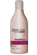 Szampony do włosów - Stapiz Sleek Line Colour szampon do włosów 300ml 8655 - miniaturka - grafika 1