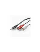 Kable - Roline Kabel telewizyjny Jack 3.5mm/2x RCA M 5m - miniaturka - grafika 1