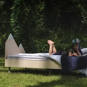 Łóżka dla dzieci i młodzieży - Łóżko Mountains 90x200 cm - miniaturka - grafika 1