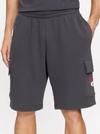 Spodenki męskie - Reebok Szorty sportowe Archive Essentials IL8795 Szary Regular Fit - miniaturka - grafika 1