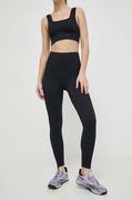 Legginsy - Calvin Klein Performance legginsy treningowe kolor czarny gładkie - miniaturka - grafika 1