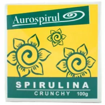 Aurospirul Spirulina crunchy 100g Aurospirul - Zdrowa żywność Aurospirul Spirulina crunchy 100g Aurospirul - Zdrowa żywność - miniaturka - grafika 1